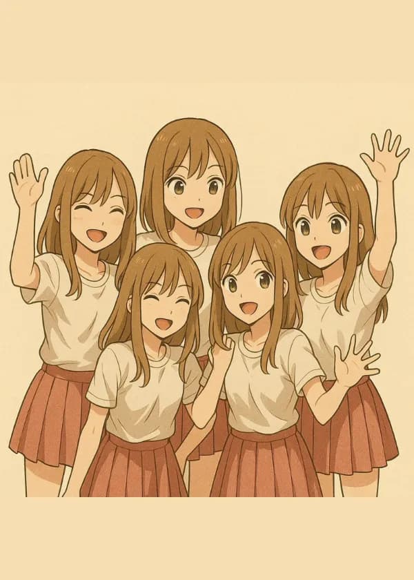 双子と三つ子の五つ子な日々♪